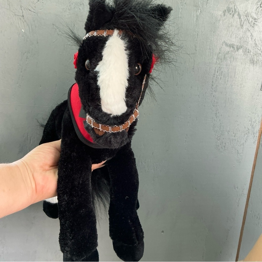 VGU-17”2003 Wells Fargo Bank Legendary  Black Toy Horse StuffedAnimal TOYS R US